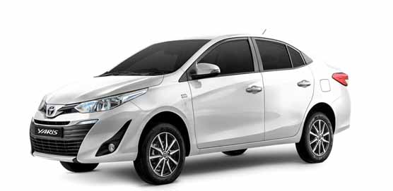 Toyota Yaris at rent